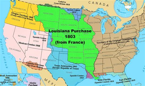  The Louisiana Purchase; Westward Expansion and a Doubling of the Nation’s Size