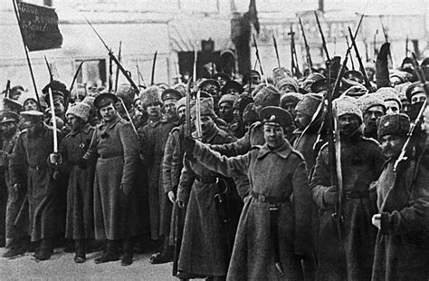 Decembe revolution; bolshevik revolt led by Lenin - Tsar Nicholas II Abdicates